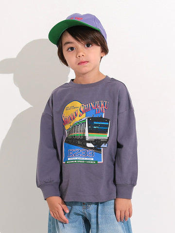 ocean&ground JR湘南新宿ラインプリントロンT