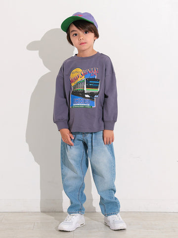 ocean&ground JR湘南新宿ラインプリントロンT