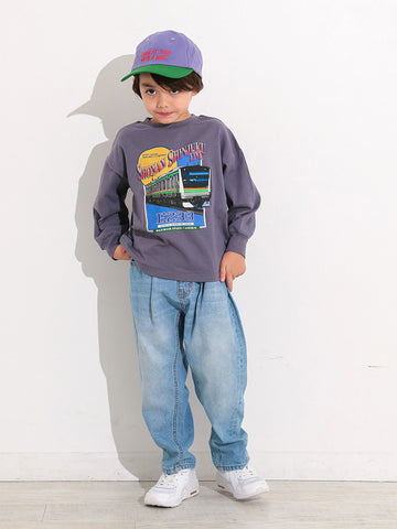 ocean&ground JR湘南新宿ラインプリントロンT