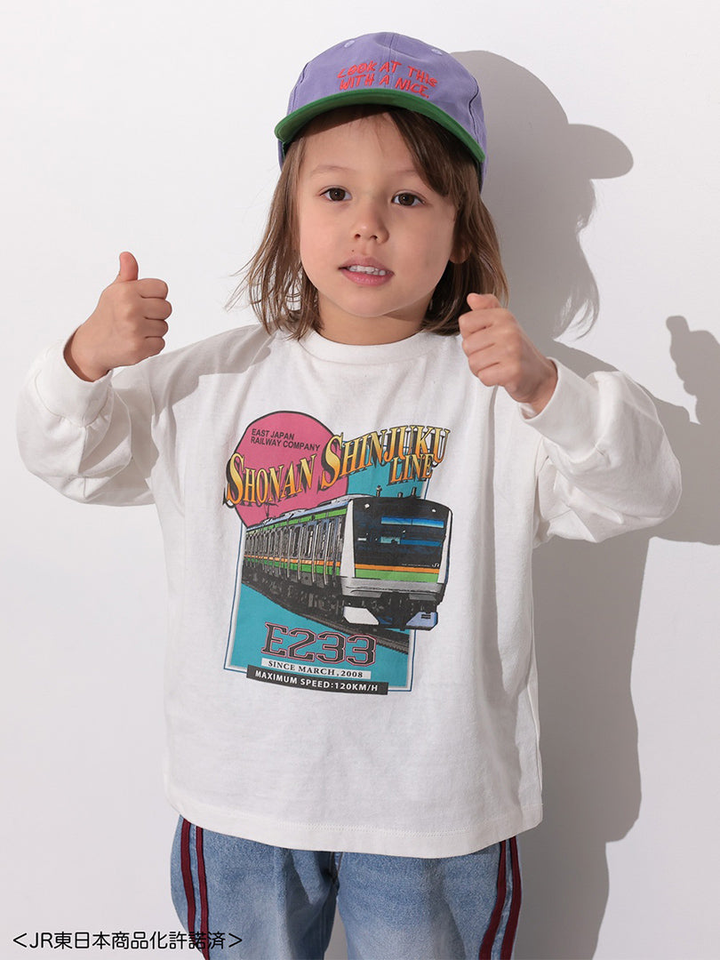 ocean&ground JR湘南新宿ラインプリントロンT