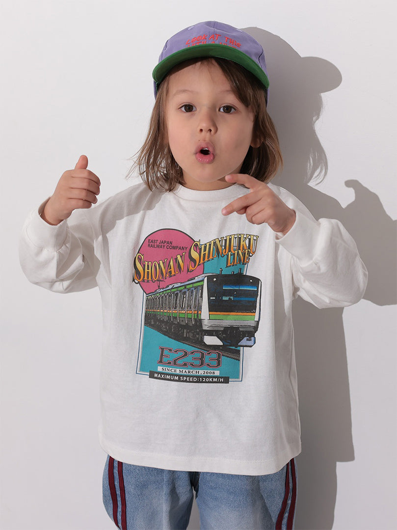 ocean&ground JR湘南新宿ラインプリントロンT