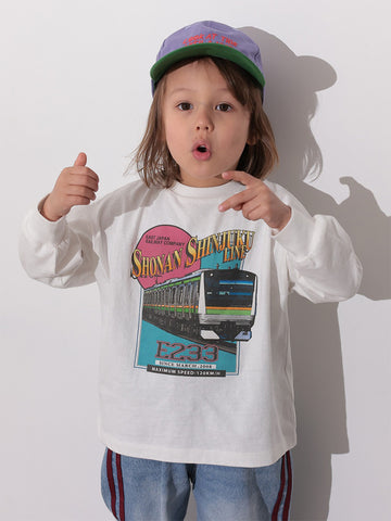 ocean&ground JR湘南新宿ラインプリントロンT