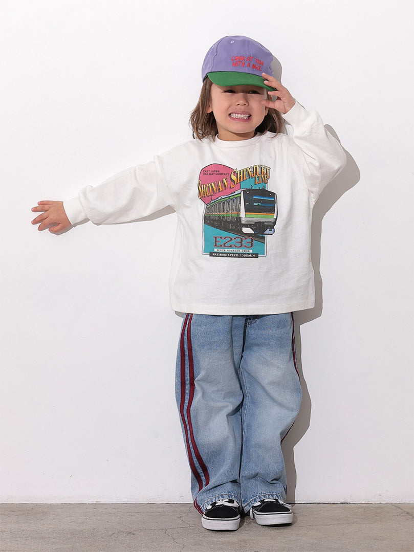 ocean&ground JR湘南新宿ラインプリントロンT