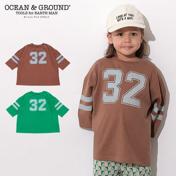 ocean&ground ナンバリングビッグロンT