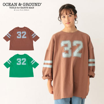 ocean&ground Jr.ナンバリングビッグロンT