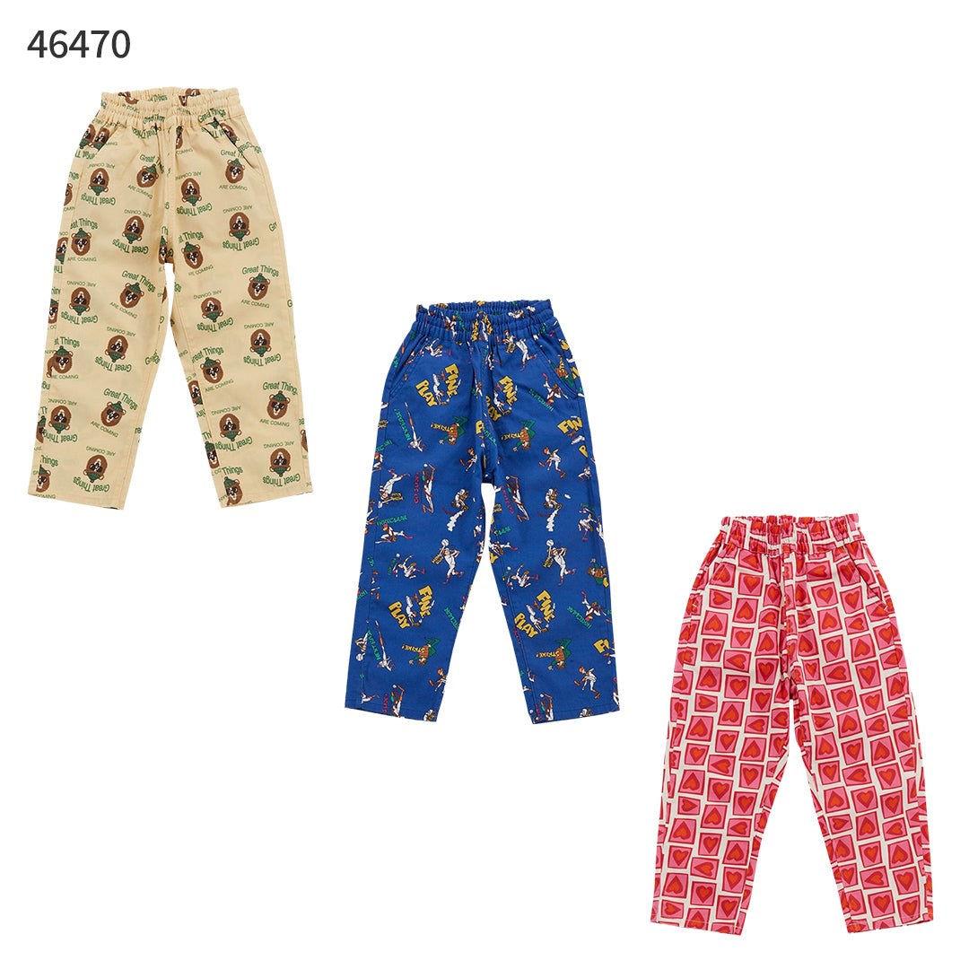 ocean&ground ソウガラテーパードパンツ