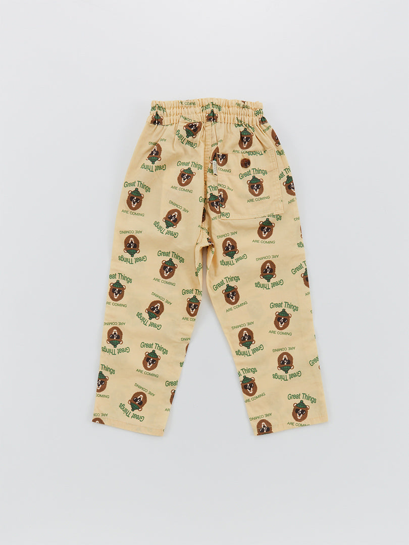 ocean&ground ソウガラテーパードパンツ