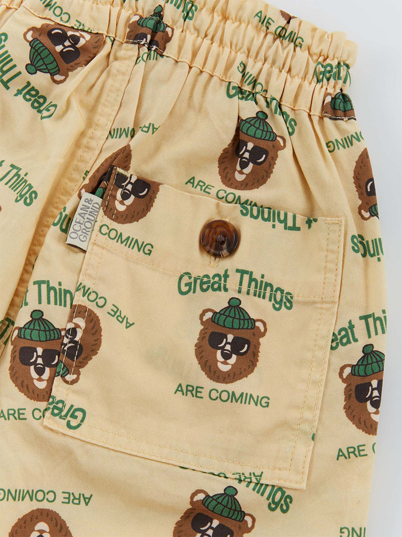 ocean&ground ソウガラテーパードパンツ