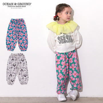ocean&ground ソウガラバルーンパンツ