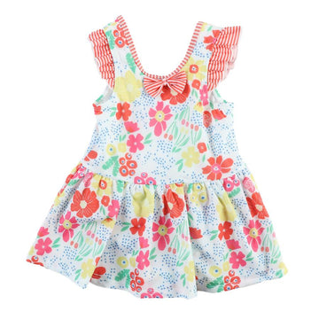 花柄ホワイト/80