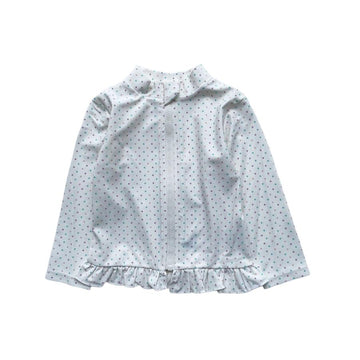 ドット柄/ホワイト