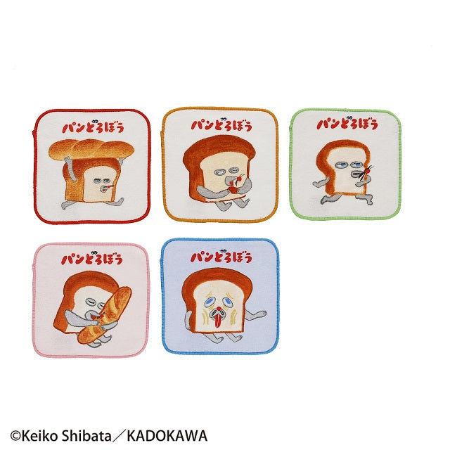 5枚セット キャラクター ミニタオル ハンカチ