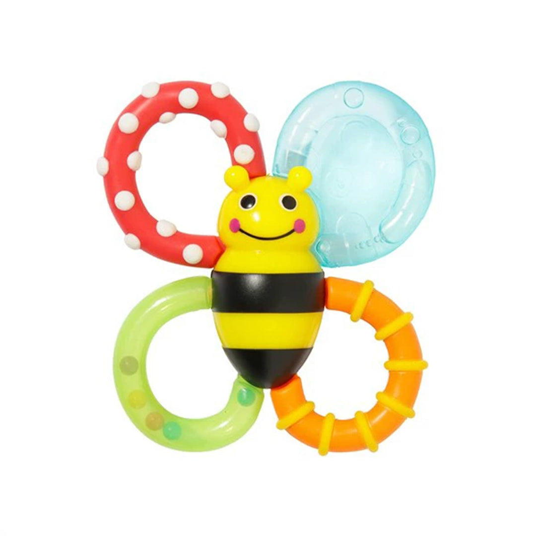 サッシー 出産祝いセット 5点（ウォッシュタオル・ビブ×2・ラトル・歯固め）