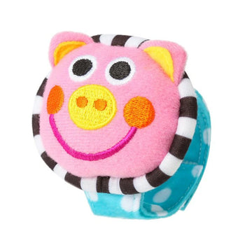 サッシー 出産祝いセット 5点（ウォッシュタオル・ビブ×2・ラトル・歯固め）