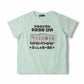 moujonjon JR conventional line train maze short-sleeved T-shirt