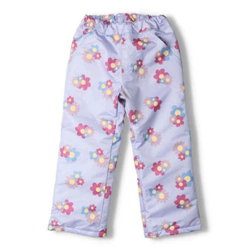 レトロ花柄ラベンダー