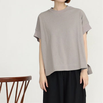 ヘビーウェイト天竺半袖プルオーバー