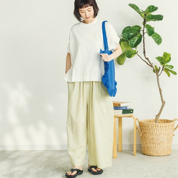 ヘビーウェイト天竺半袖プルオーバー