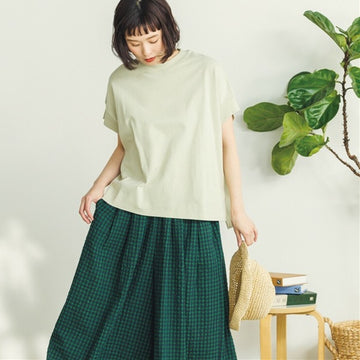 ヘビーウェイト天竺半袖プルオーバー