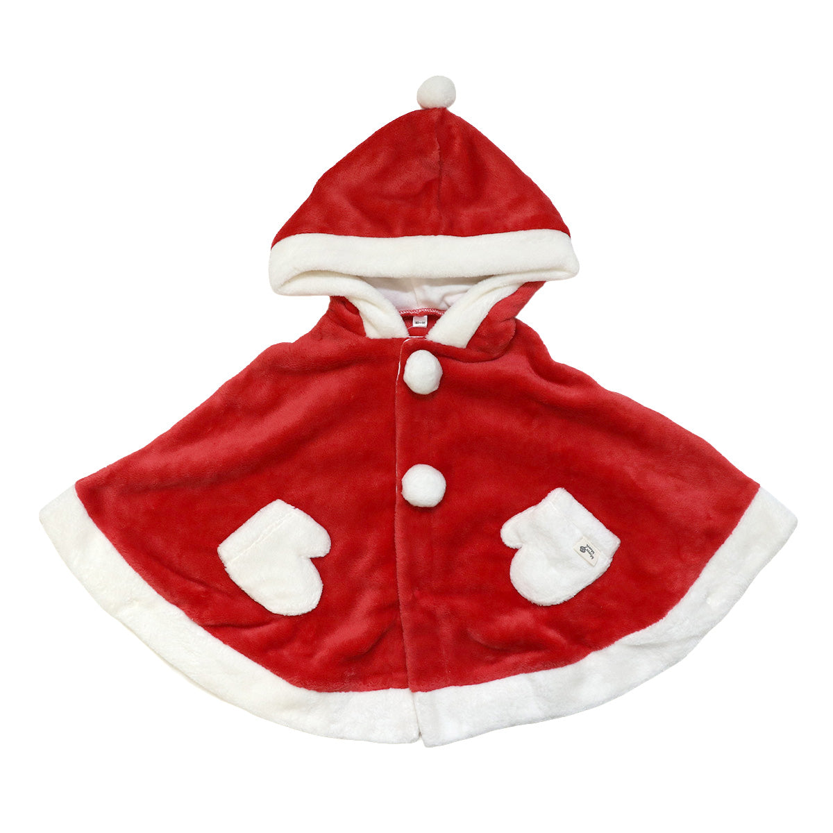値下げ❤️タイムセール 新品 クリスマスロンパース95 赤 サンタ 
