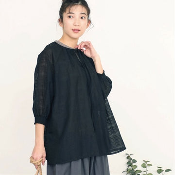 総刺繍2Wayプルオーバー