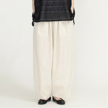 麻混サーカスパンツ