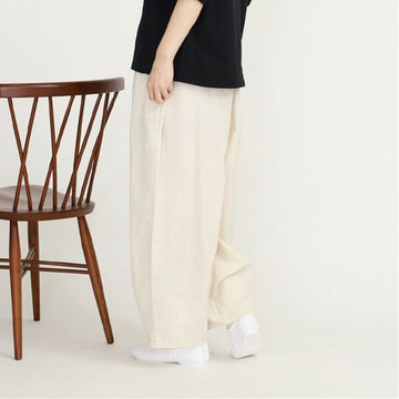 麻混サーカスパンツ