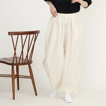 麻混サーカスパンツ