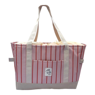 ストライプ/ピンク