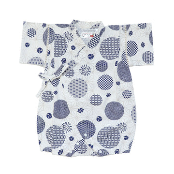 和柄水玉/ベージュ