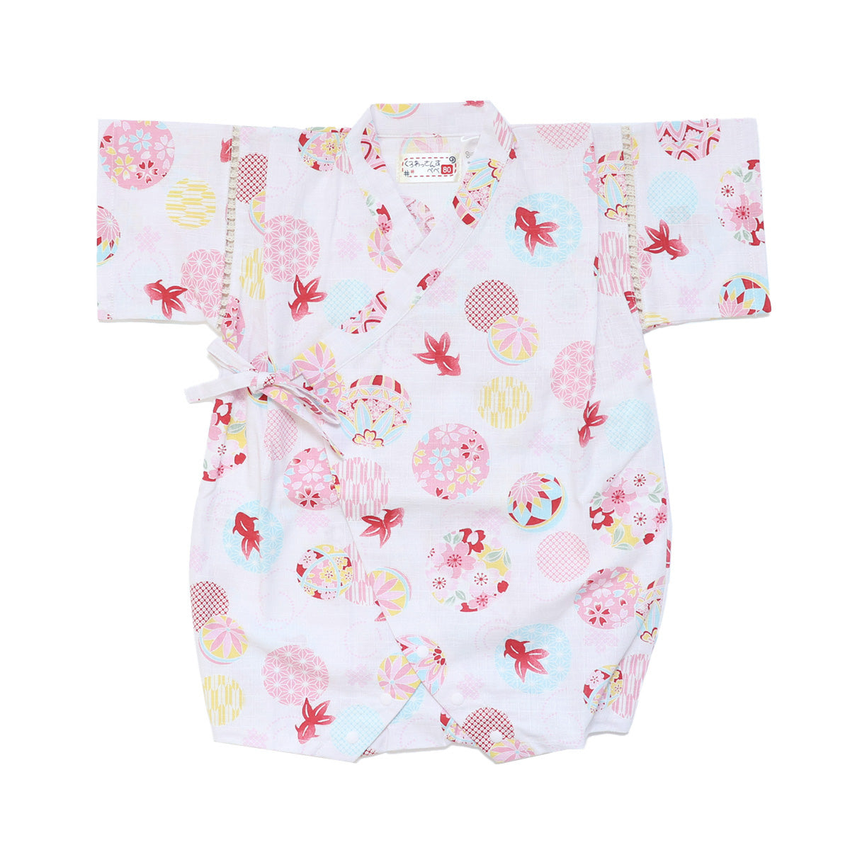 甚平 ロンパース 赤ちゃん 子供服 キッズ ベビー 和柄 じんべい 和服 プレゼント パジャマ 寝間着 女の子 男の子 赤ちゃん jinbei yukata baby 70 80