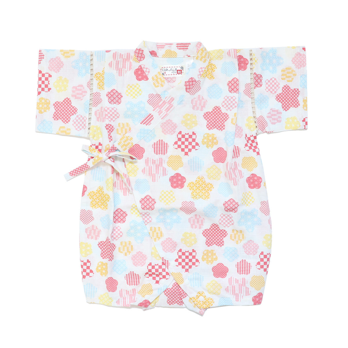 甚平 ロンパース 赤ちゃん 子供服 キッズ ベビー 和柄 じんべい 和服 プレゼント パジャマ 寝間着 女の子 男の子 赤ちゃん jinbei yukata baby 70 80