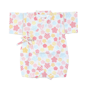 花小紋/ホワイト