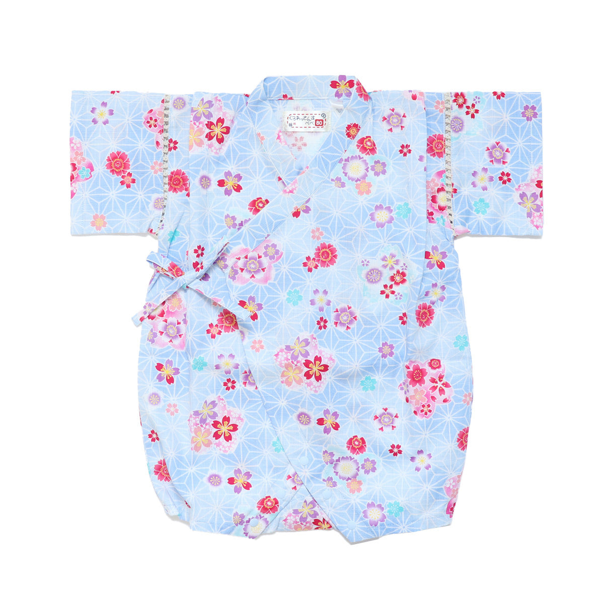 甚平 ロンパース 赤ちゃん 子供服 キッズ ベビー 和柄 じんべい 和服 プレゼント パジャマ 寝間着 女の子 男の子 赤ちゃん jinbei yukata baby 70 80
