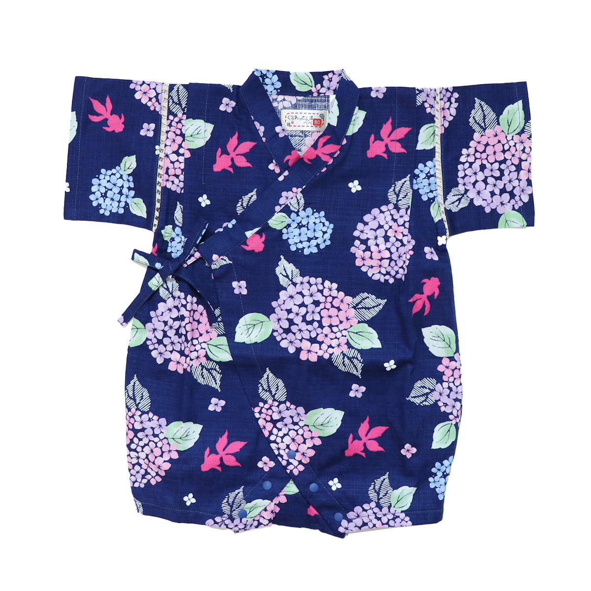 甚平 ロンパース 赤ちゃん 子供服 キッズ ベビー 和柄 じんべい 和服 プレゼント パジャマ 寝間着 女の子 男の子 赤ちゃん jinbei yukata baby 70 80