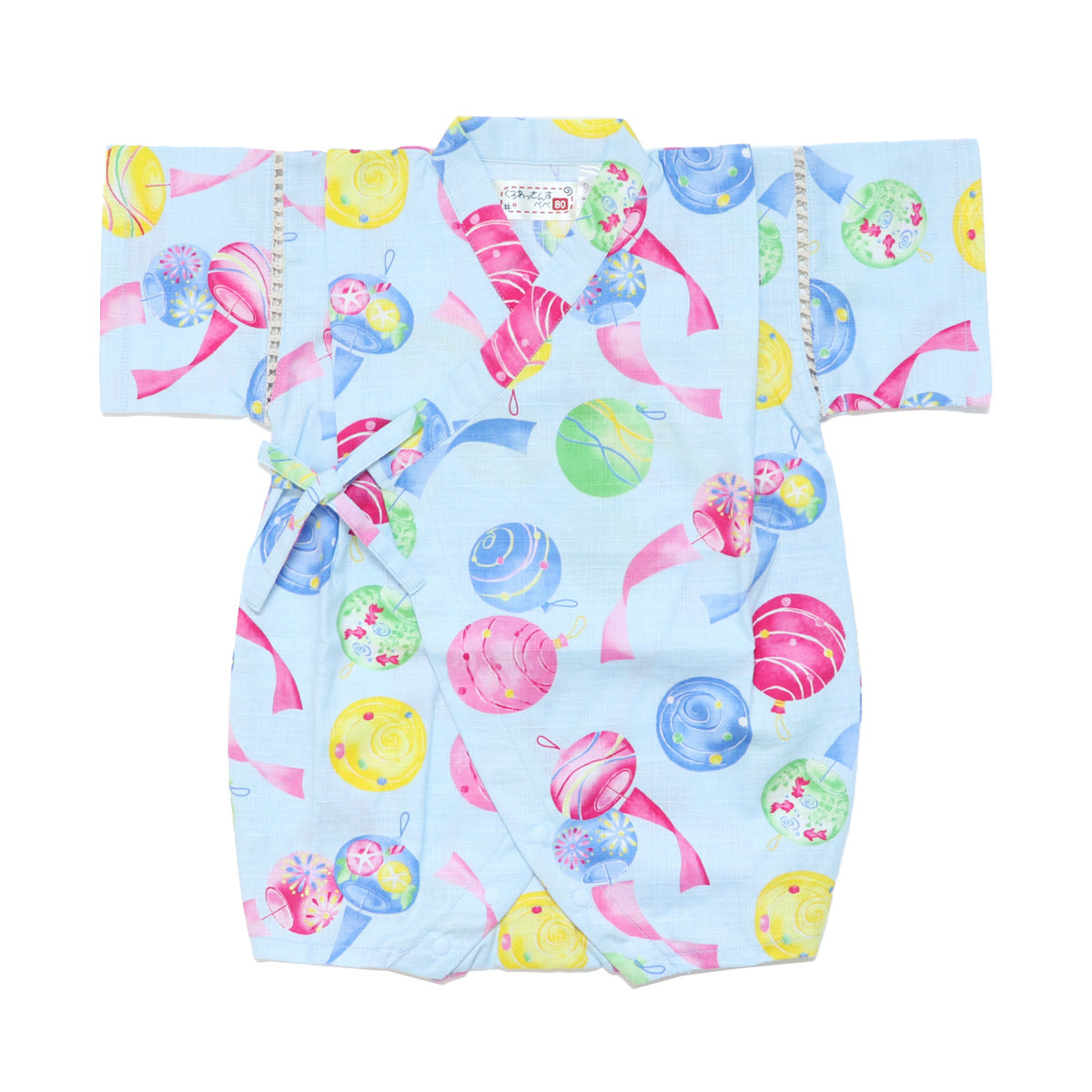 甚平 ロンパース 赤ちゃん 子供服 キッズ ベビー 和柄 じんべい 和服 プレゼント パジャマ 寝間着 女の子 男の子 赤ちゃん jinbei yukata baby 70 80