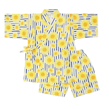 ヒマワリ/ストライプネイビー