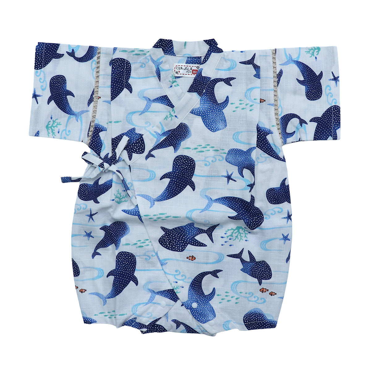 和柄甚平 ロンパース 赤ちゃん 男の子