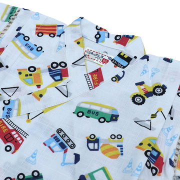 和柄甚平 ロンパース 赤ちゃん 男の子