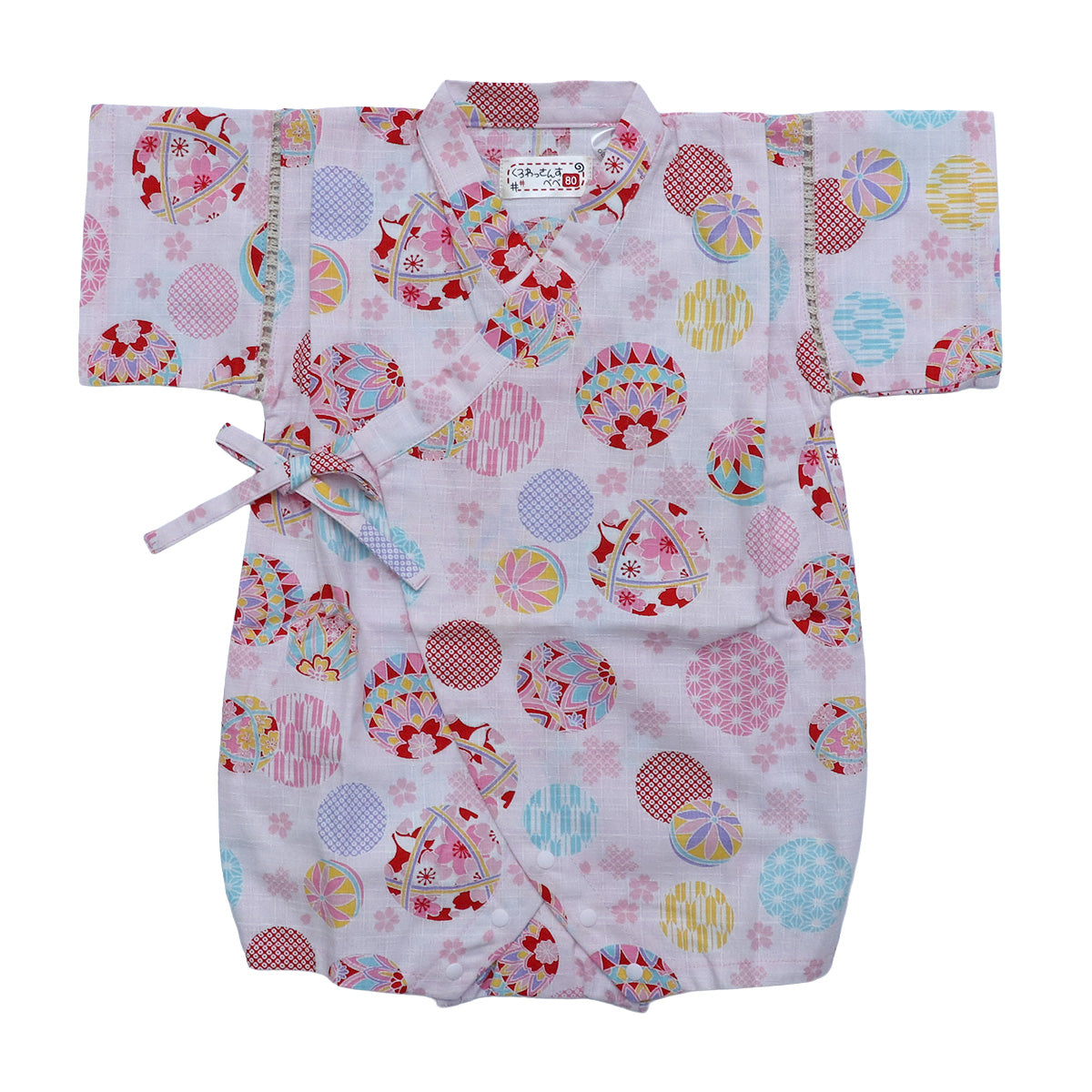 和柄甚平 ロンパース 赤ちゃん 女の子