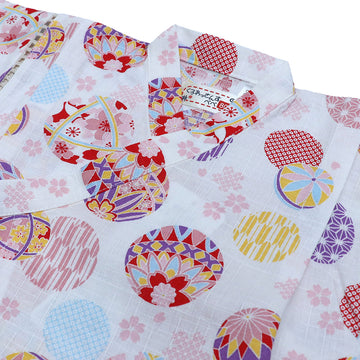 和柄甚平 ロンパース 赤ちゃん 女の子