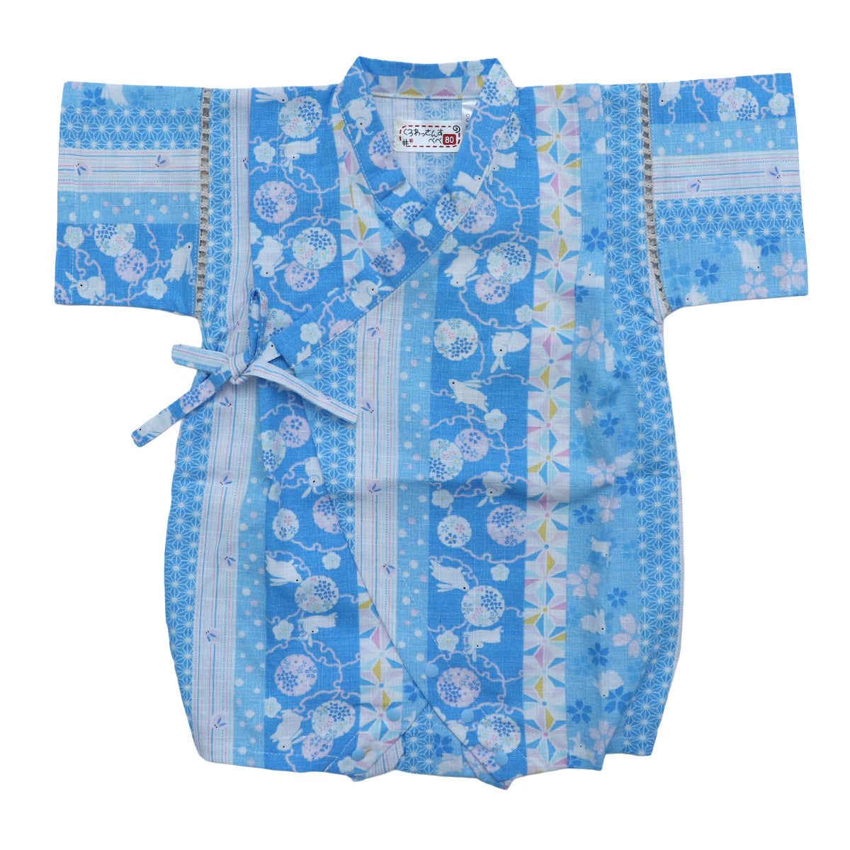 和柄甚平 ロンパース 赤ちゃん 女の子