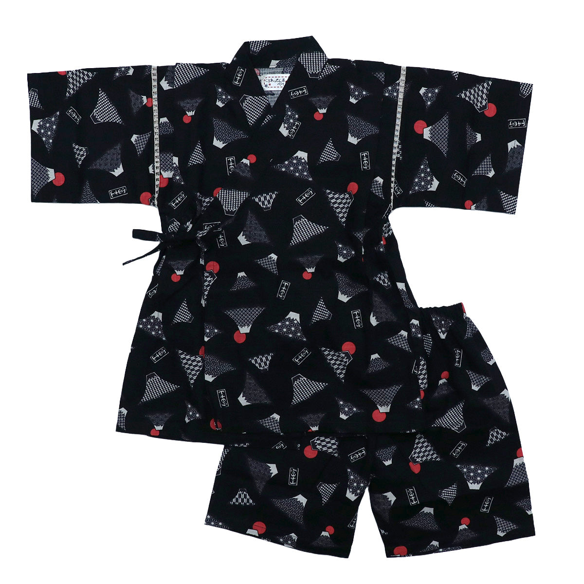 男の子 甚平 富士山柄 80-160size