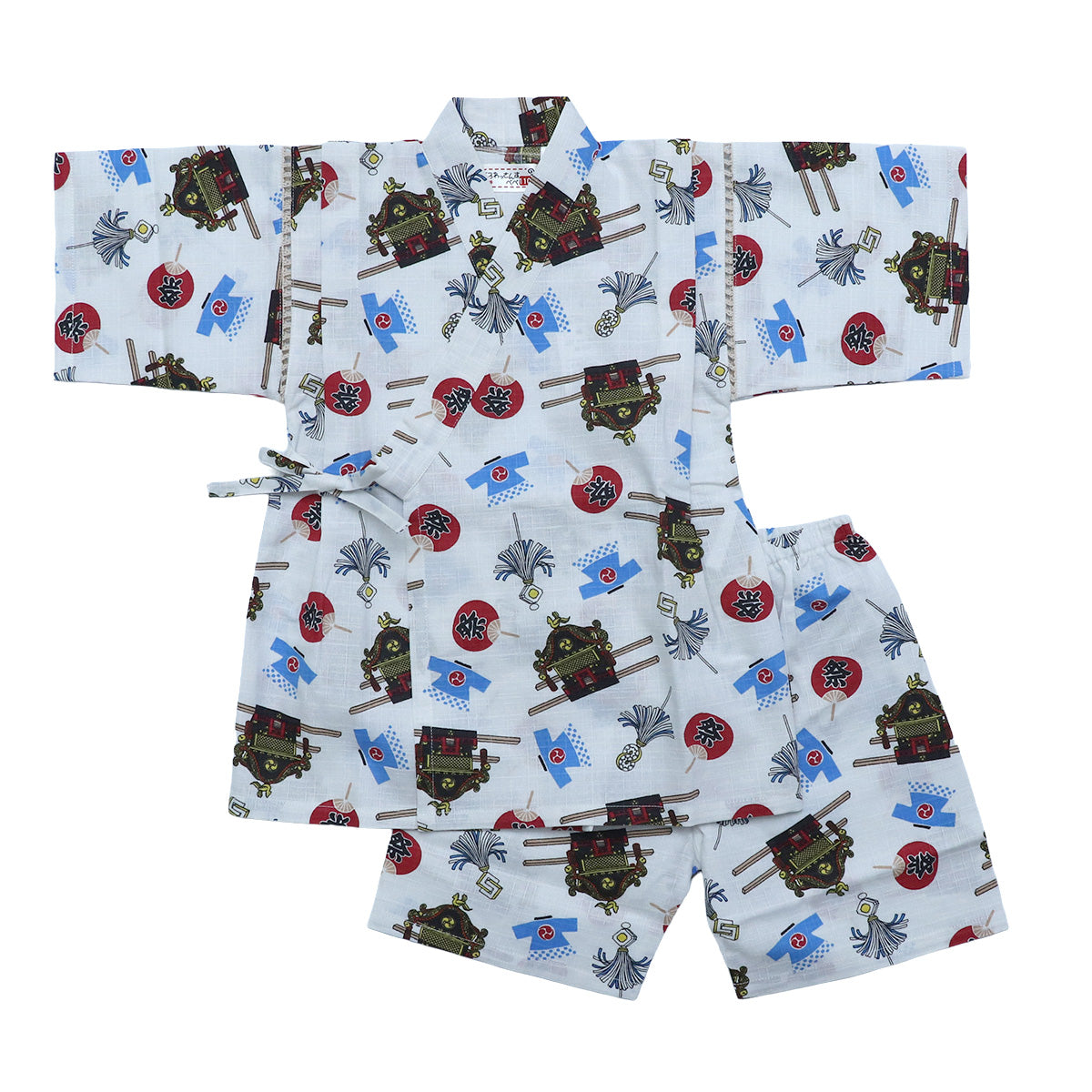男の子 甚平 祭り柄 80-160size
