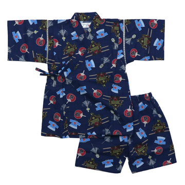 男の子 甚平 祭り柄 80-160size