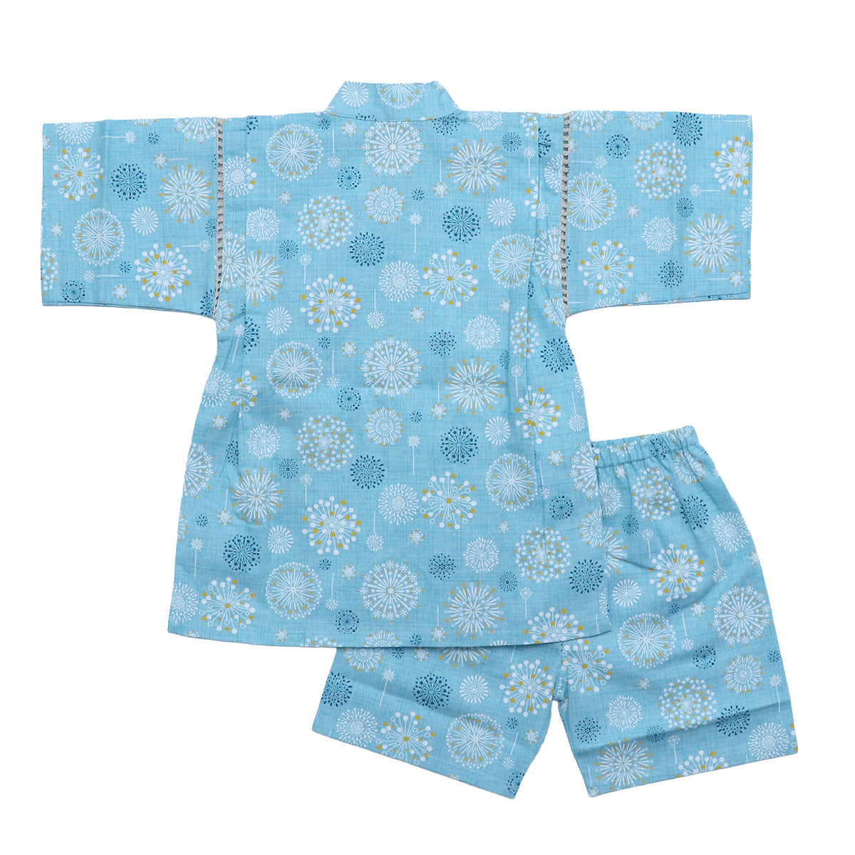 男の子 甚平 北欧花火柄 80-160size
