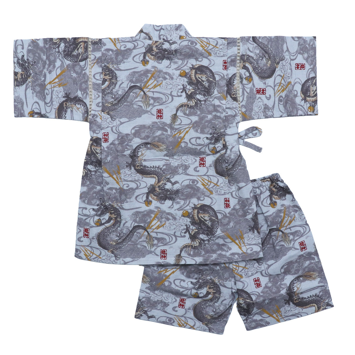 男の子 甚平 龍柄 80-160size