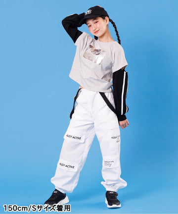 ALGY【ACTIVE】サス付きカーゴパンツ