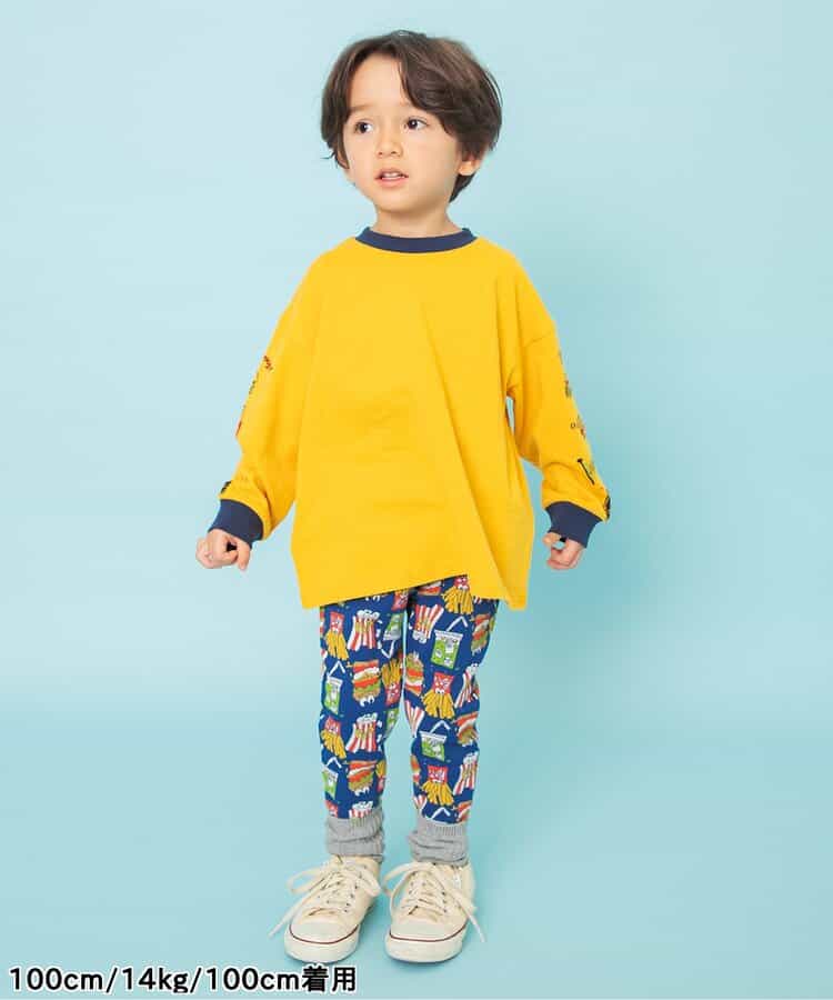 BREEZE DAISUKI総柄パンツ 9分丈