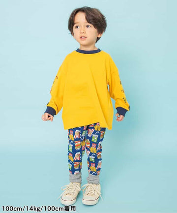 BREEZE DAISUKI総柄パンツ 9分丈